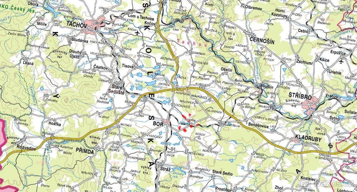 Zemědělská půda, prodej, Skviřín, Bor, Tachov - 7