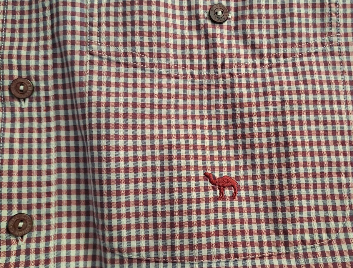 Pánská kostičkovaná košile/L-XL/2x65cm - 7