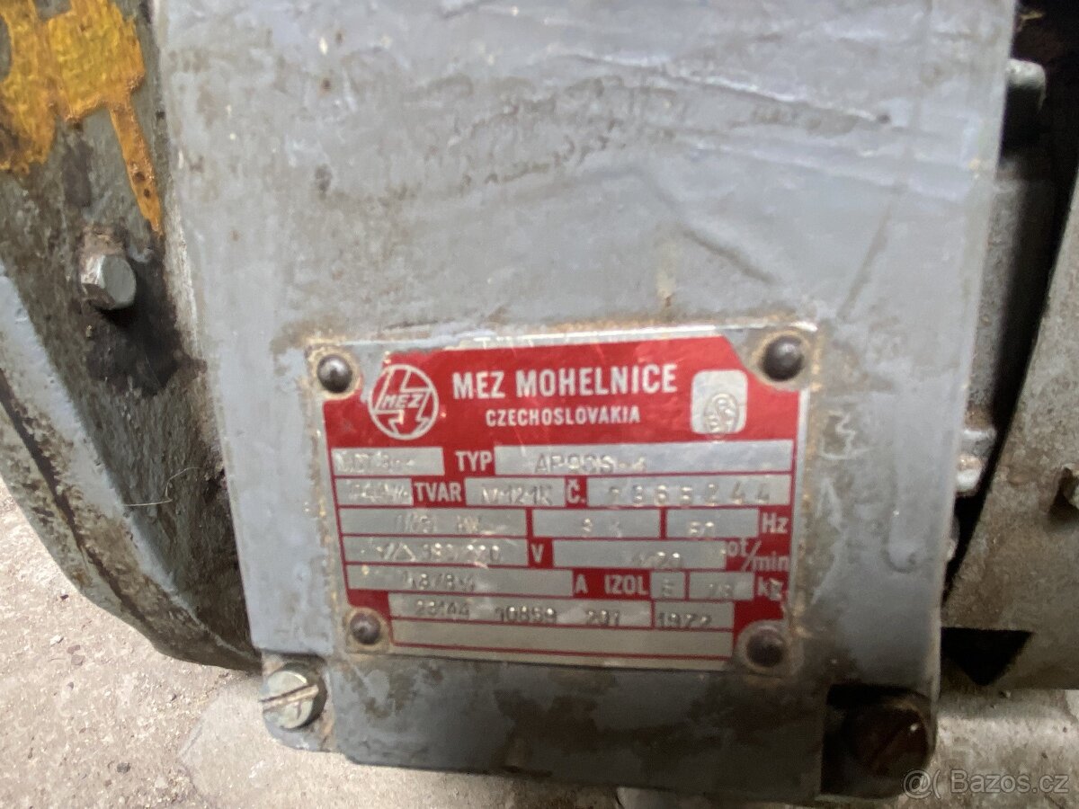 Elektromotor 3kw 2900ot, vibrační motor - 7