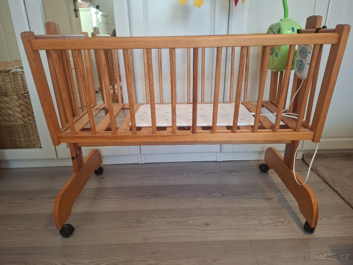 Dřevěná kolébka - 7