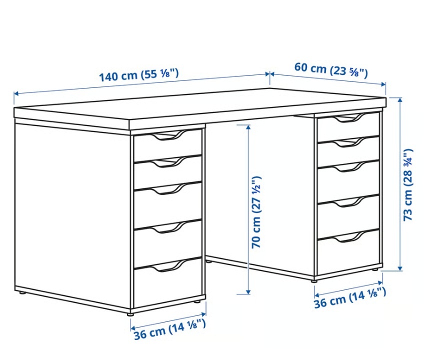 pracovní stůl IKEA - 7