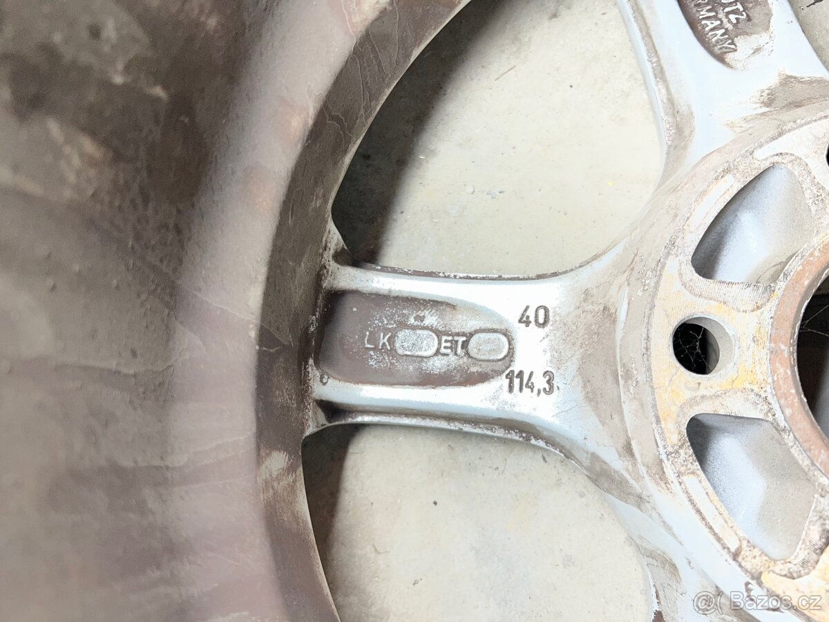 Prodám Alu disky 5x114 R15 - 7