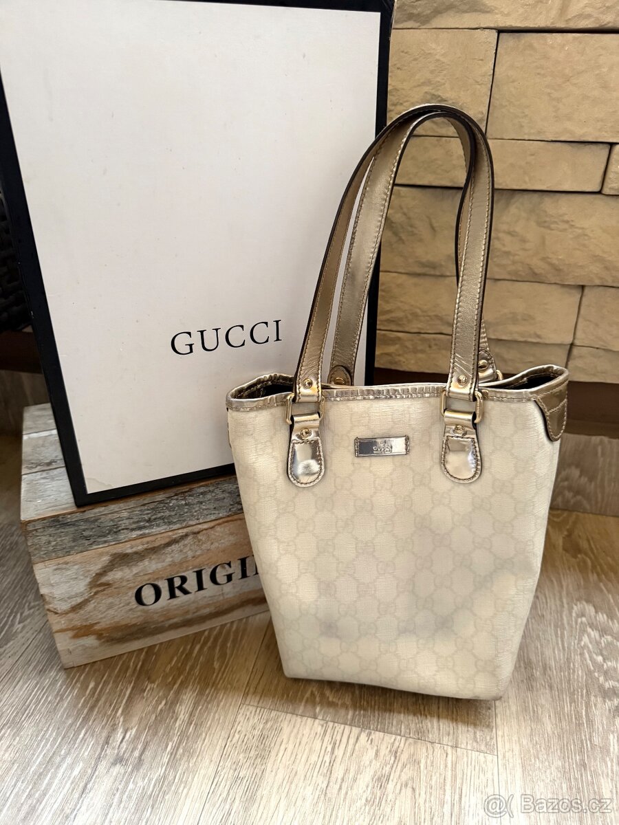 Gucci bílá kabelka, originál - 7