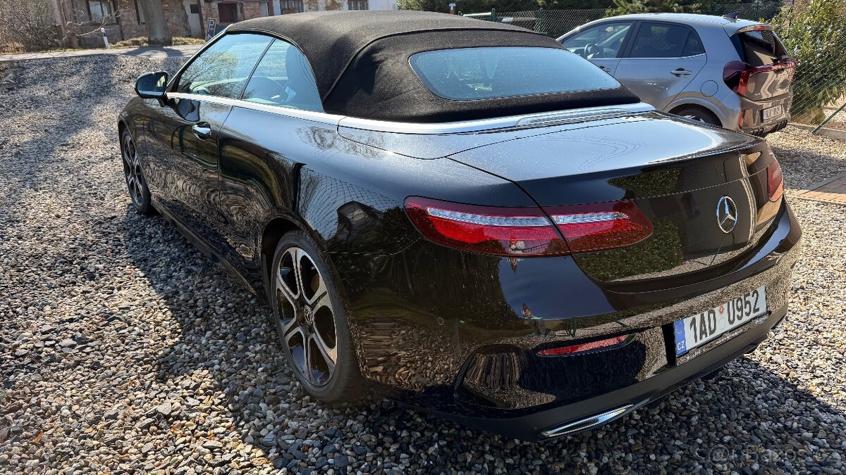 Mercedes-Benz E200 cabrio,AMG,BURM,Tažné,2x kola - 7