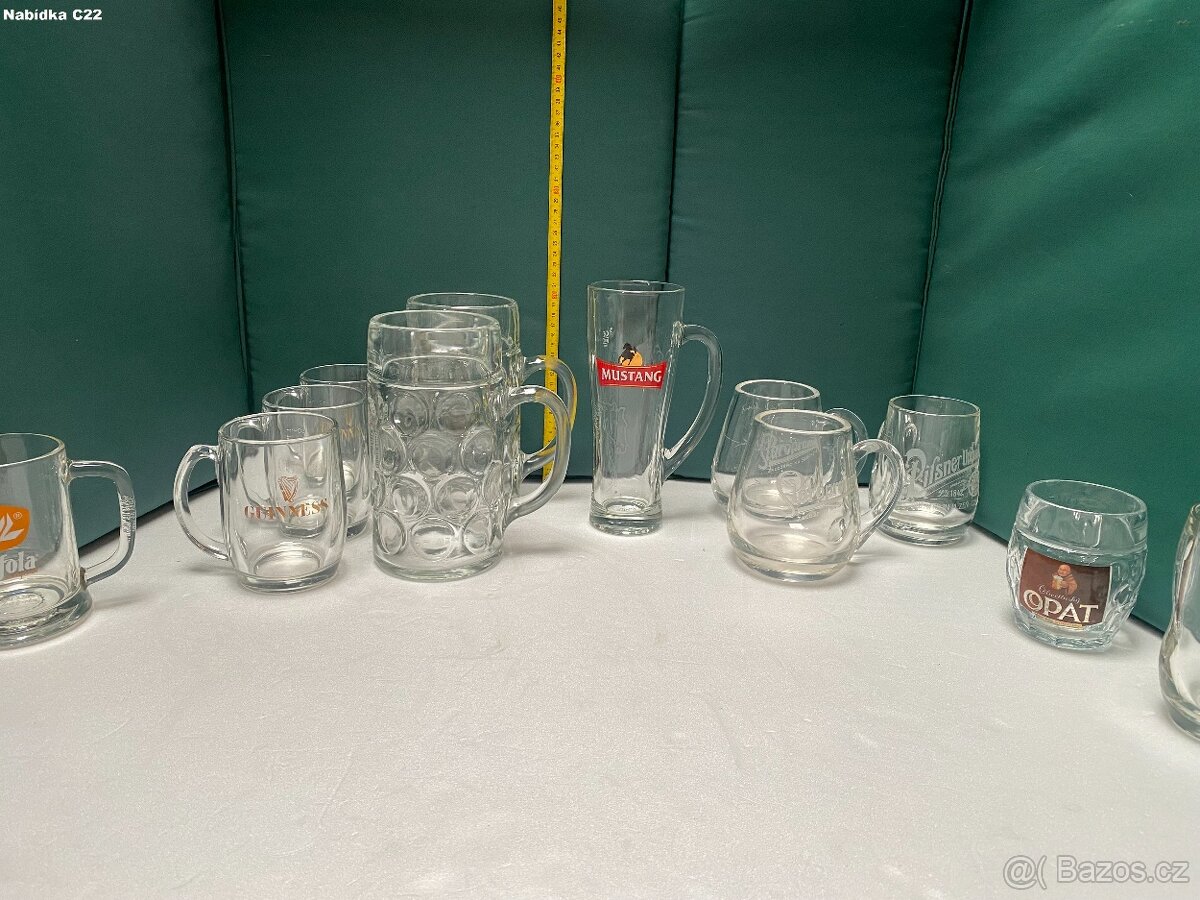 Mix pivních sklenic – značkové & stylové (12 ks) - 7