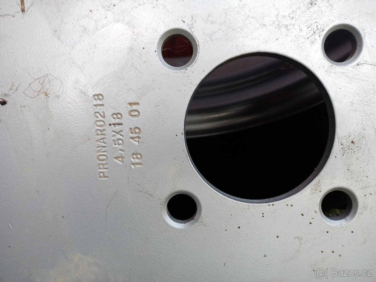 ZETOR 4011 - KOMPLET KOLA + BLATNÍKY - NOVÉ - 7