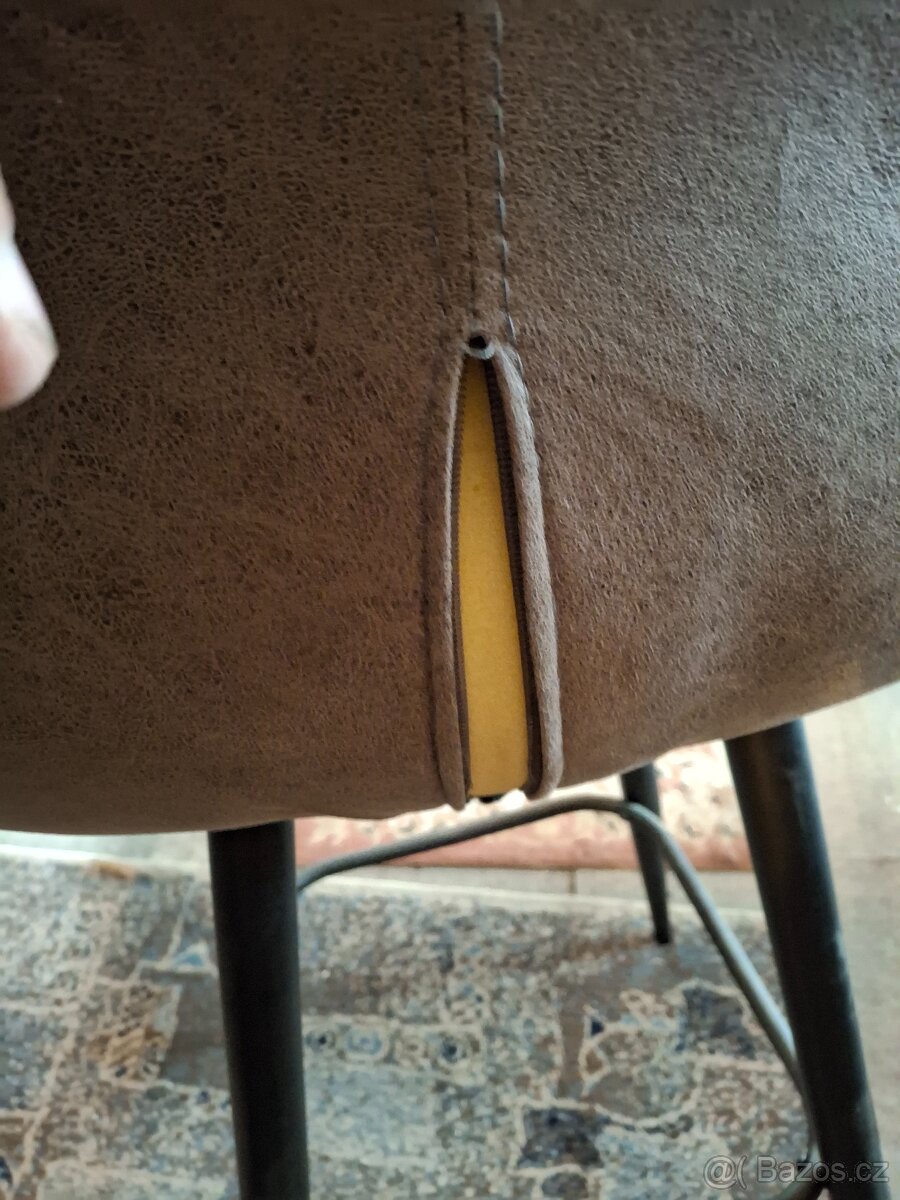 Dvě barové židle - 7