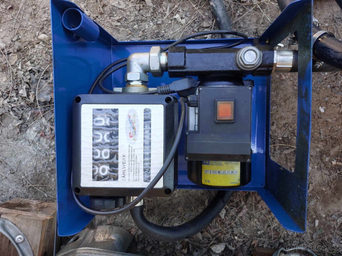 Plechové nádrže na naftu 2140l s čerpadlem - 7