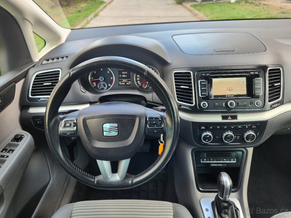 Alhambra DSG 6/2015, 2.0TDI 103kw 156000km, 7 míst - 7