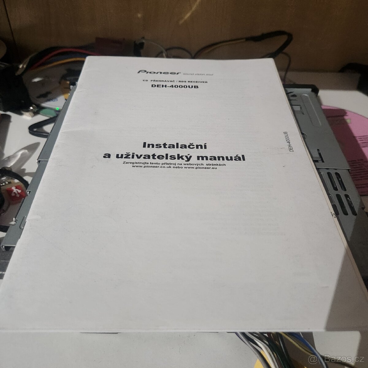 PIONEER DEH-4000UB CD MP3 USB AUX AUTORADIO - 7