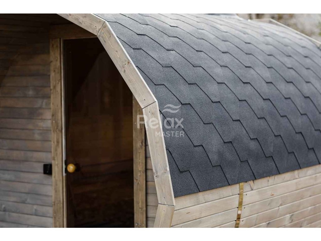 Finská sudová sauna 3m Premium - 7