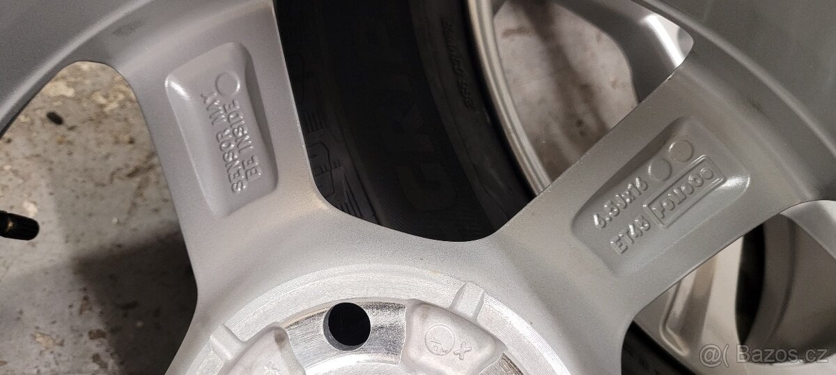 Ford Puma,16' alu disky,zimní pneu,nové Semperit - 7