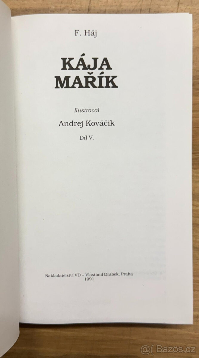 4x Kája Mařík KOMPLET Autor: Felix Háj - 7