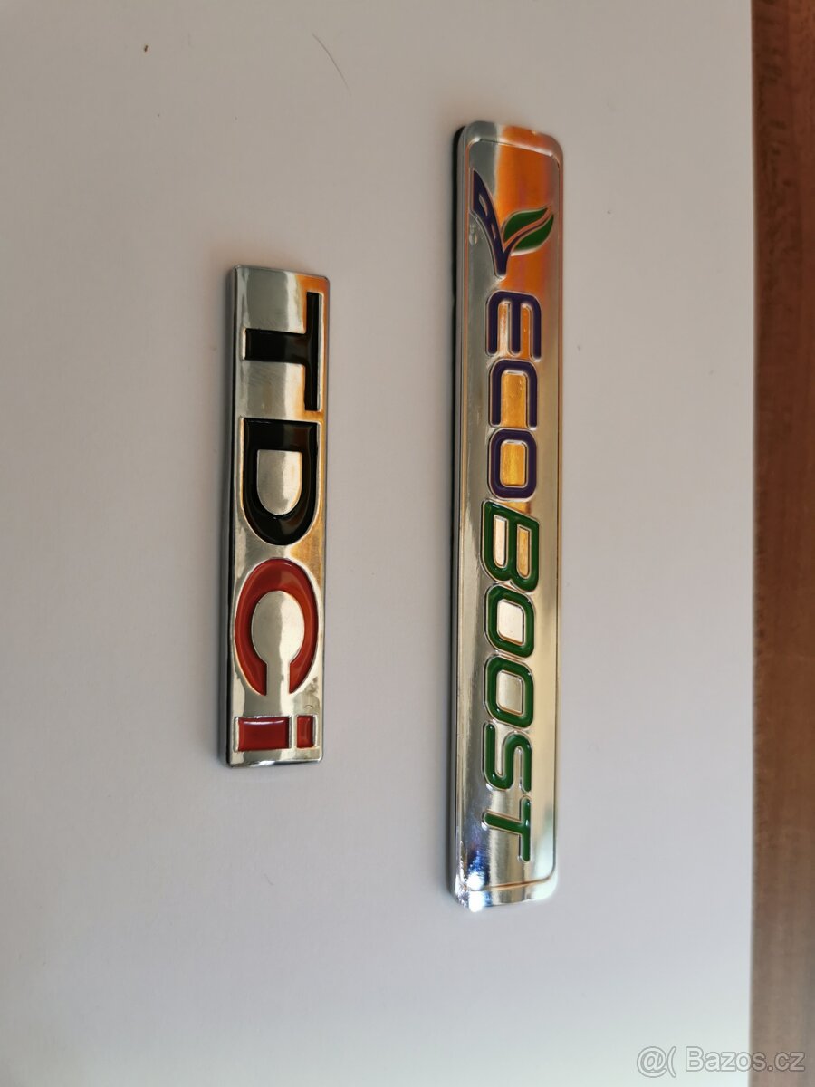 FORD ZNAK TDCI A ECOBOOST NÁPIS - 7
