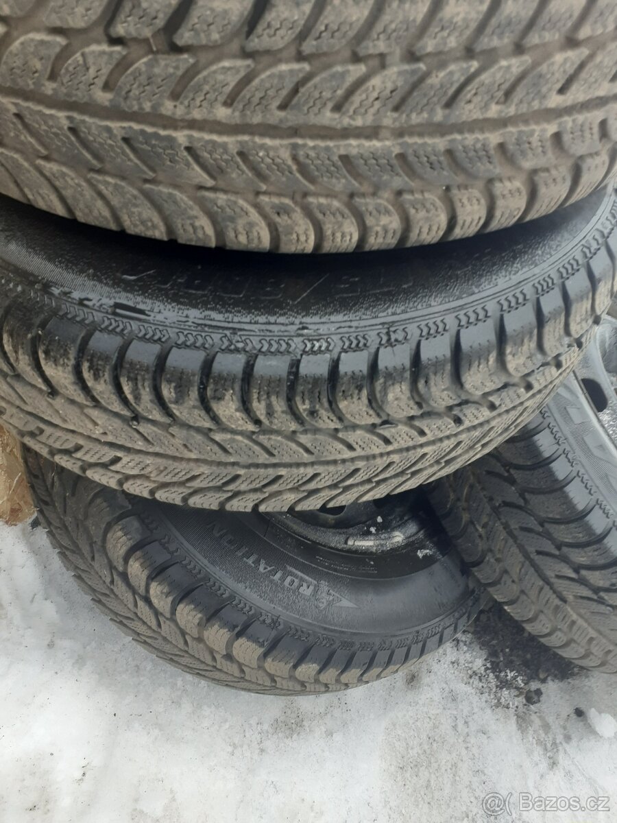 Vw,Škoda 5x100 zimní sada - 7