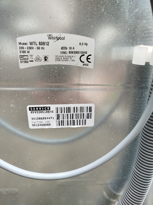 Pračka s vrchním plněním - 7