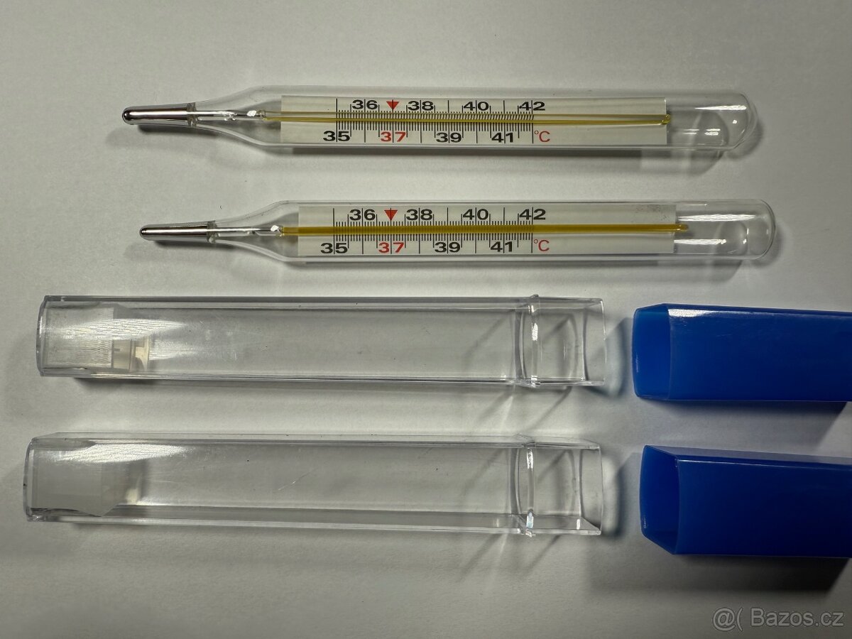 Lékařský rtuťový teploměr - 7