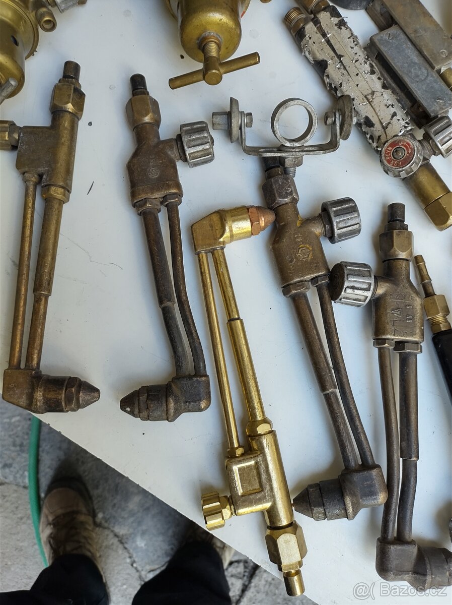 Prodám vše k svařování kyslíku+ acetylen Autogenu - 7
