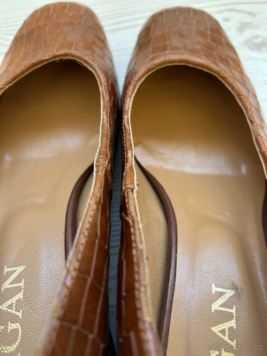 Kožené lodičky SAGAN velikost 38 - 7