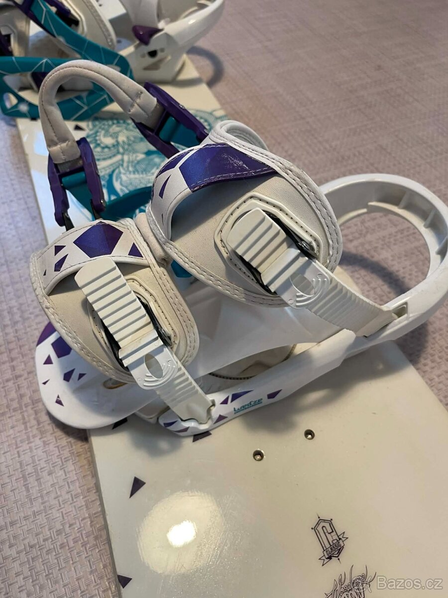 Snowboard 140 + vazání + boty Reaper - 7