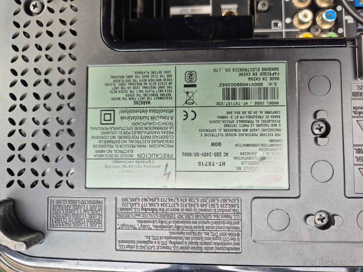 Domácí kino Samsung HT TX715 - 7