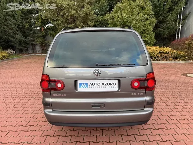 VW Sharan 2.0TDI 103kW,Webasto,Serviska,Tažné. - 7