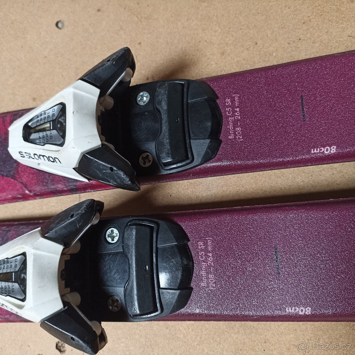 Dětské lyže Salomon 80cm - 7