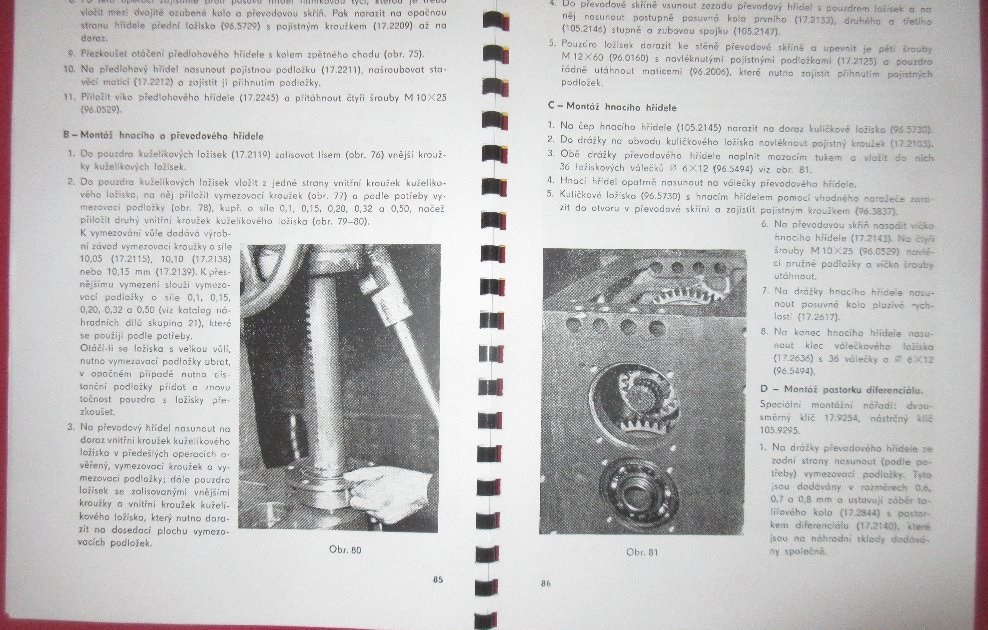 Zetor SUPER 50 dílenská příručka - 7