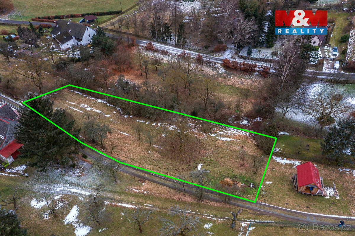 Prodej zahrady, 1537 m², Radeč u Horní Police, Žandov - 7