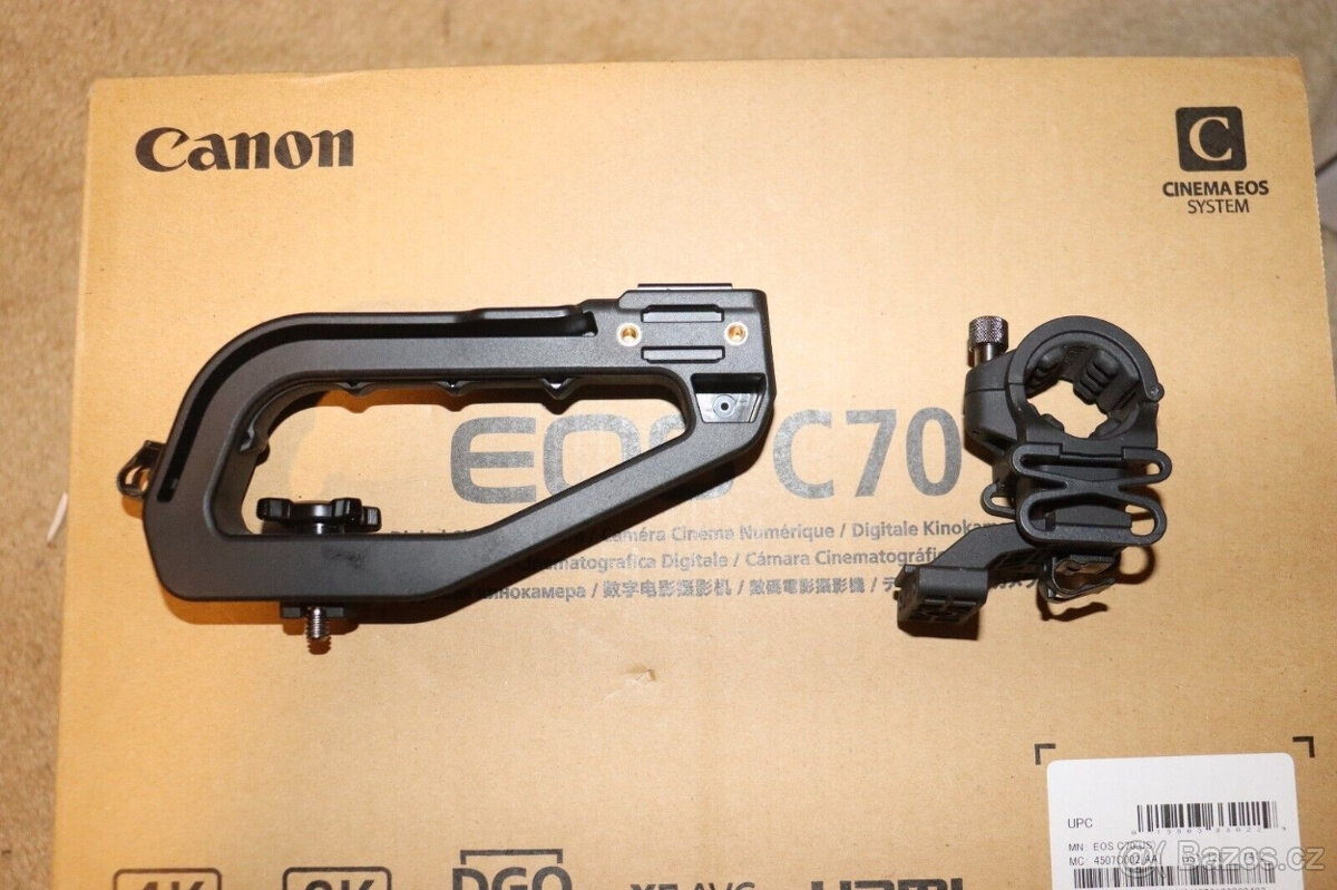 Cinema kamera Canon EOS C70, 2 baterie, SD karta 256 Mb/s, v - 7