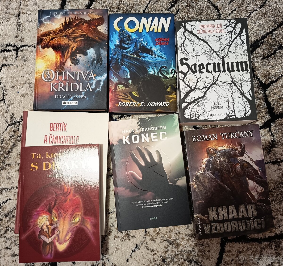 Mix knih fantasy scifi a krimi - 7