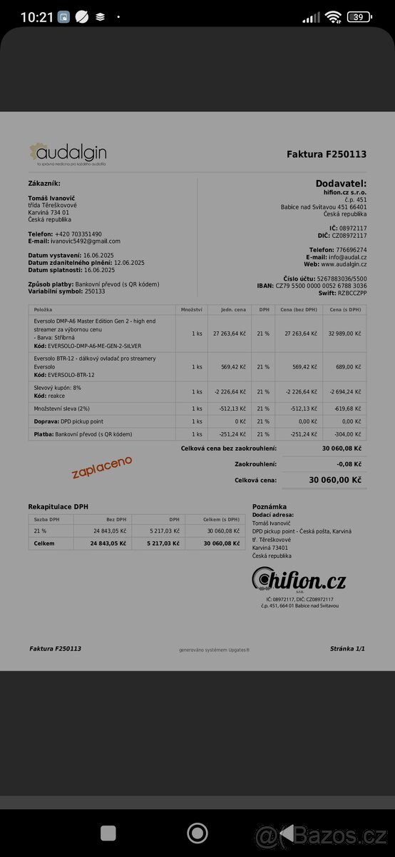 Eversolo dmp A6 master silver gen 2 - 7