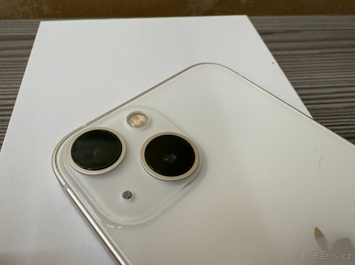 Apple iPhone 13 mini 128GB bílá, baterie 100% - 7