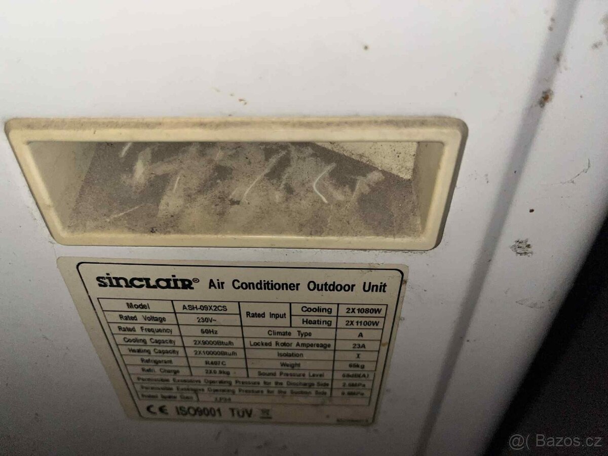 Klimatizační jednotky Sinclair venkovní a vnitřní - 7