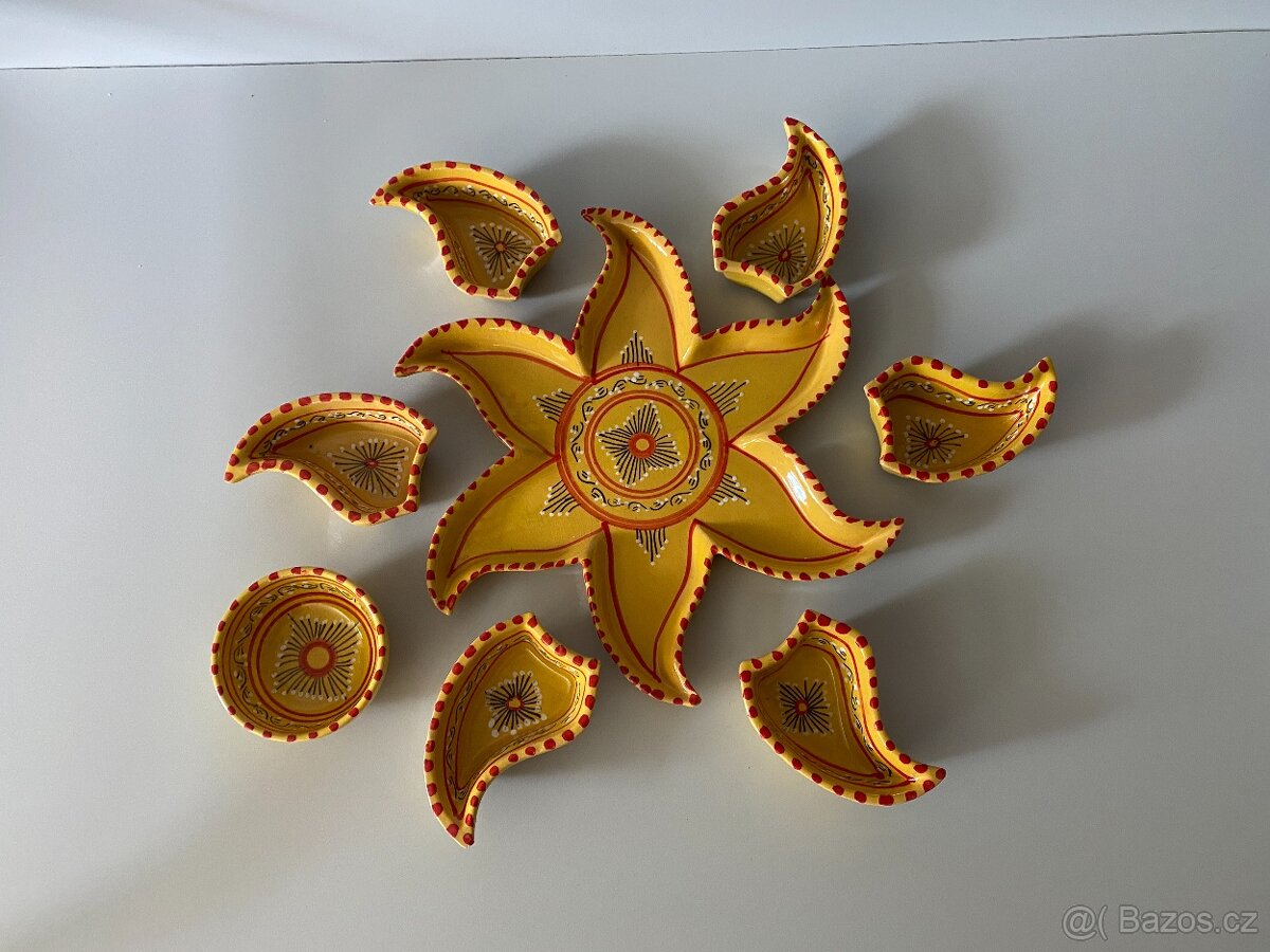 servírovací mísa orient keramická mísa autorská keramika - 7