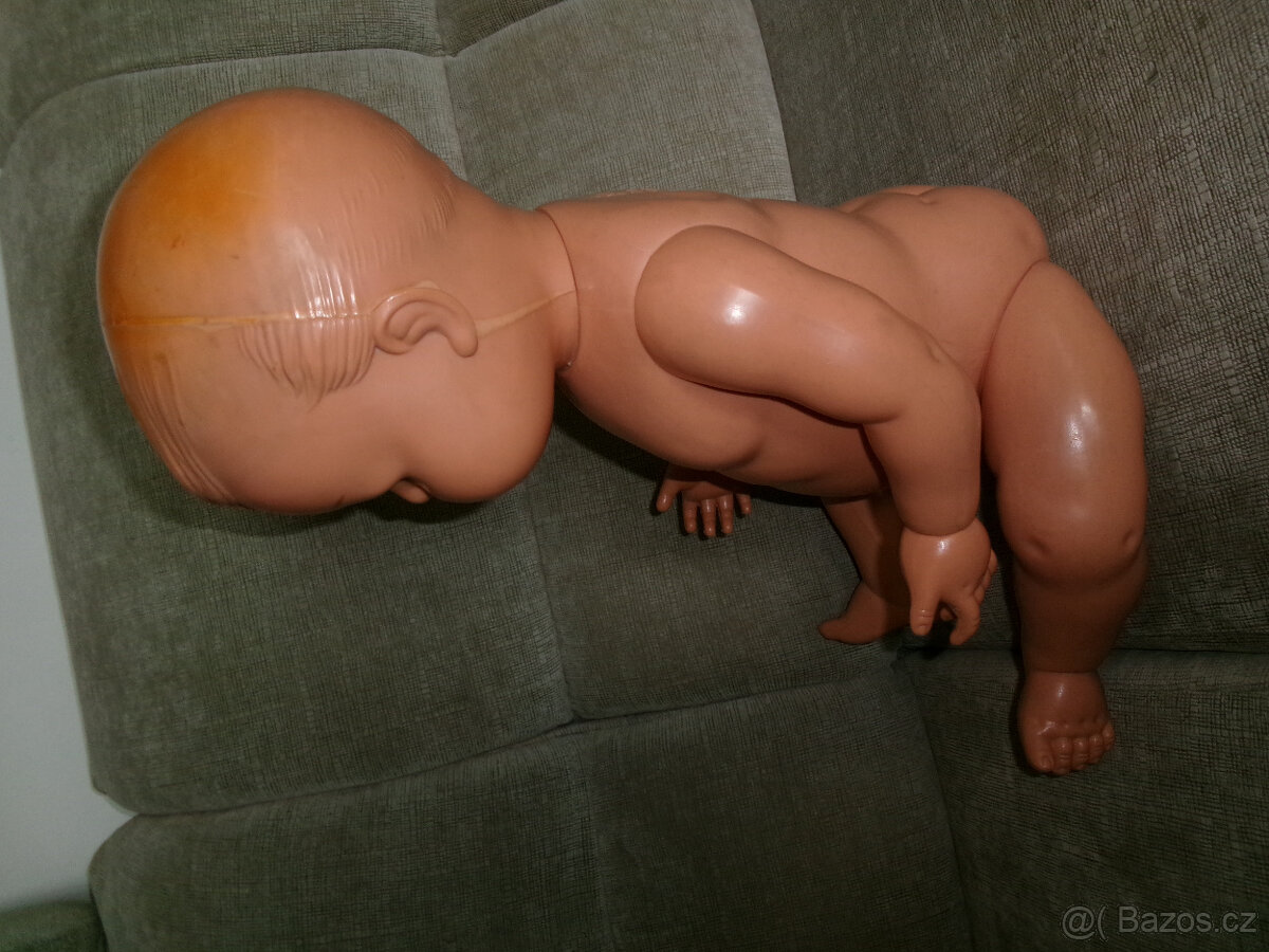 Velká retro panenka zn.KADER 65 cm - 7