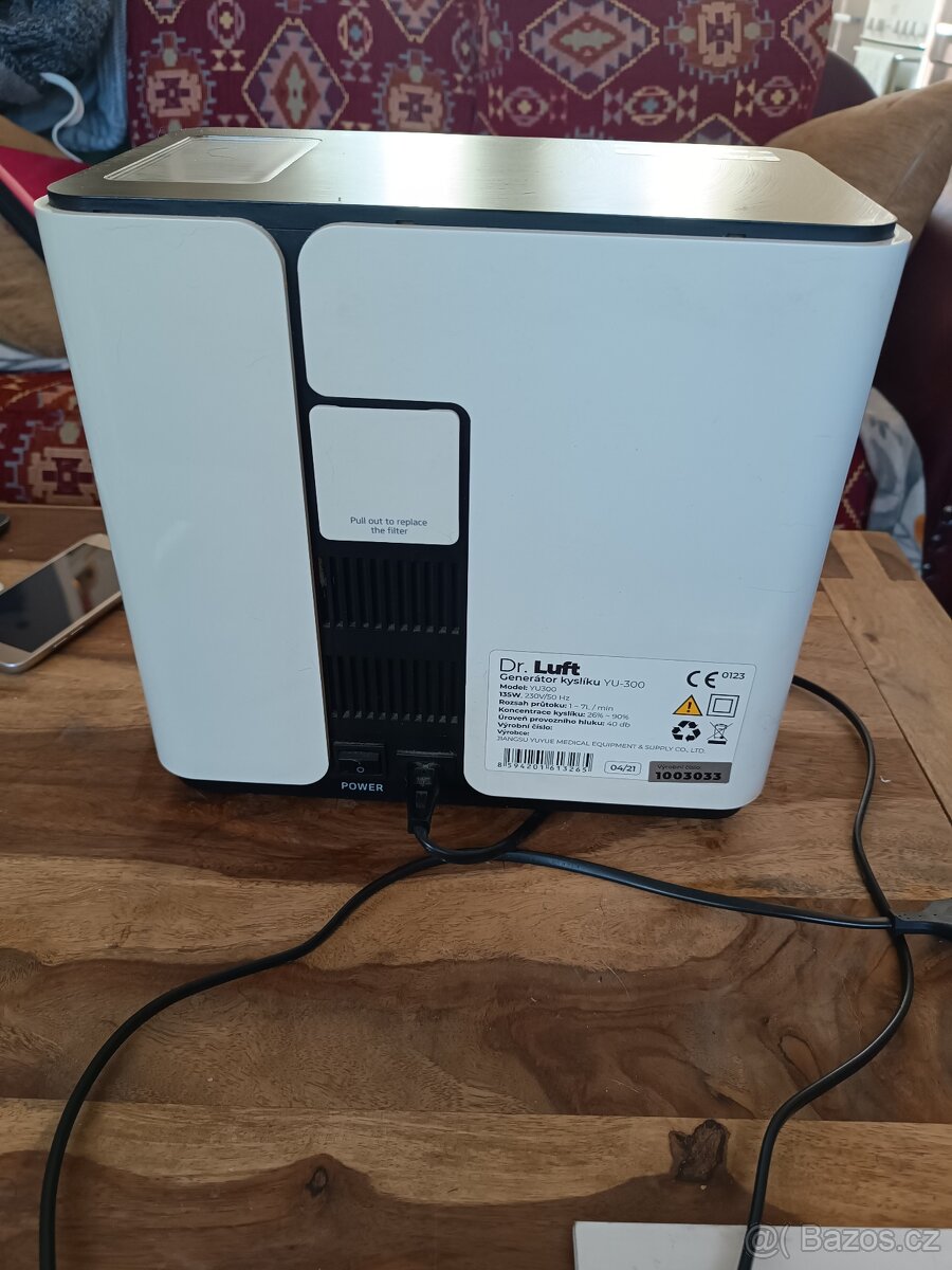 Generátor kyslíku Dr. Luft YU-300 - 7