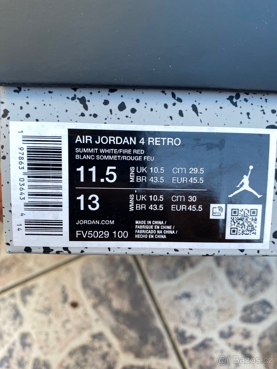 Air Jordan 4 White Cement - 7