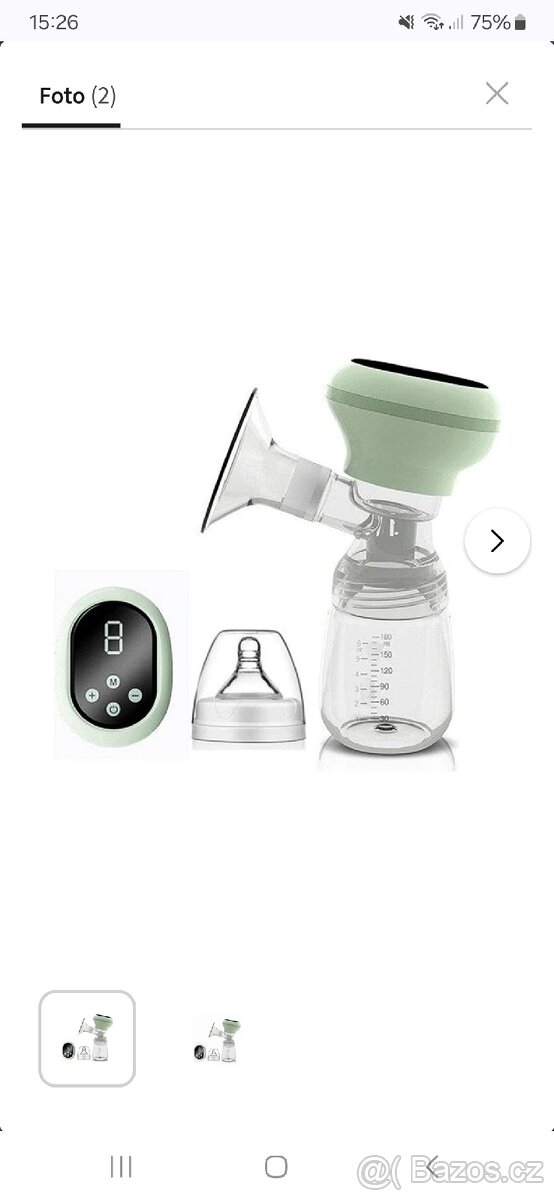 Mericare RH-289 elektrická odsávačka mateřského mléka - 7