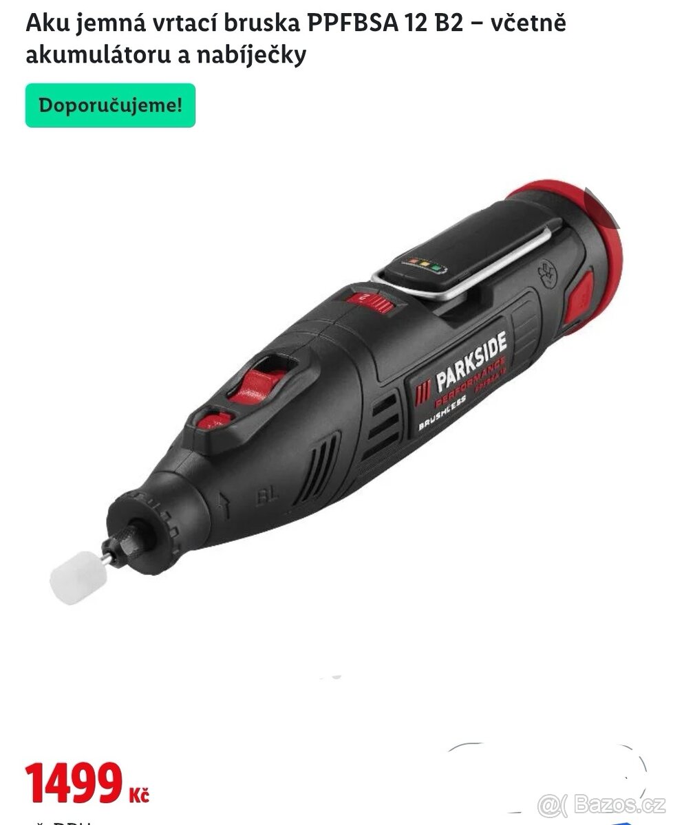 Jemná vrtací bruska peformance V12 - 7