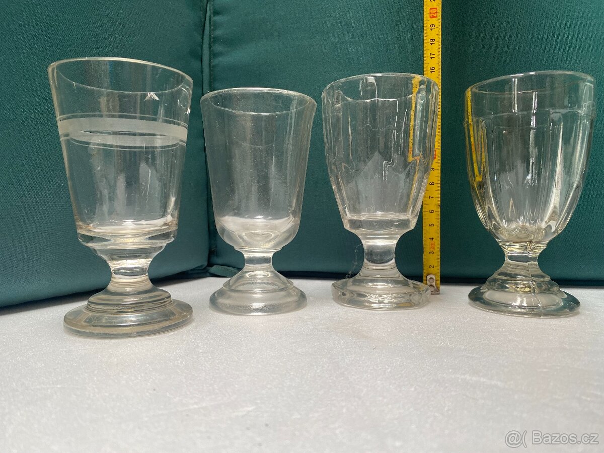 sklenic z hutního skla - 7