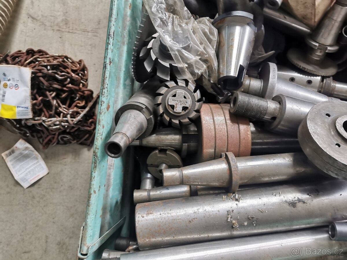 Upínací trny ISO50,ISO40, frézovací hlavy - 7