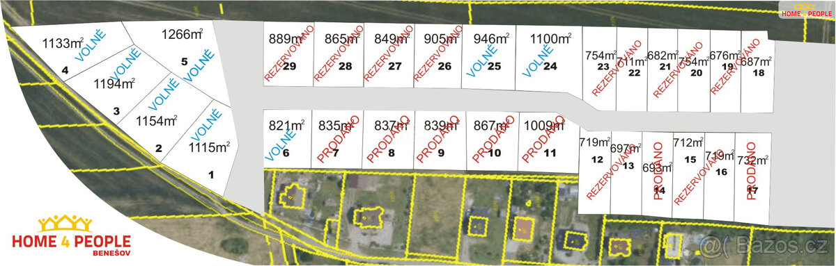 Stavební pozemek 800m2 - 7