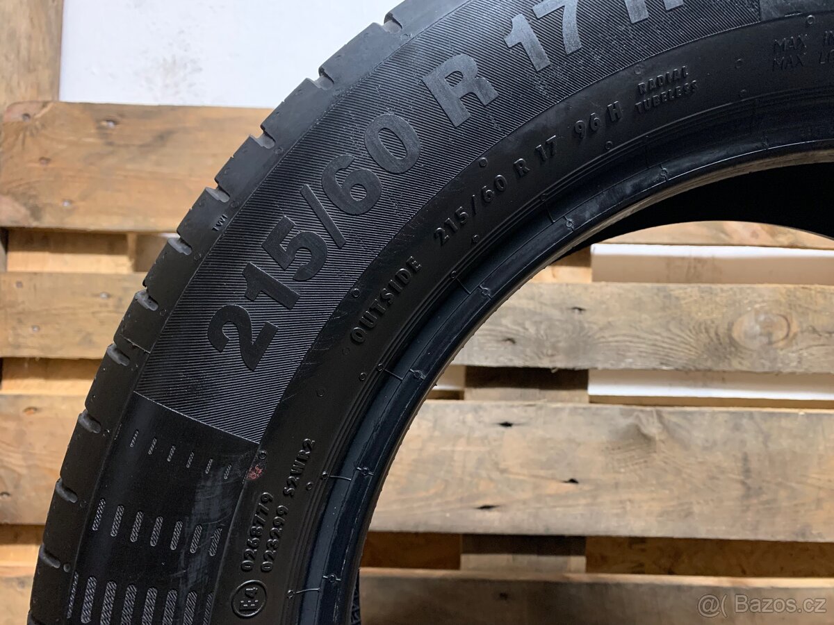 2ks 215/60/17 Continental/2022/96H/letni 6.4m - 7