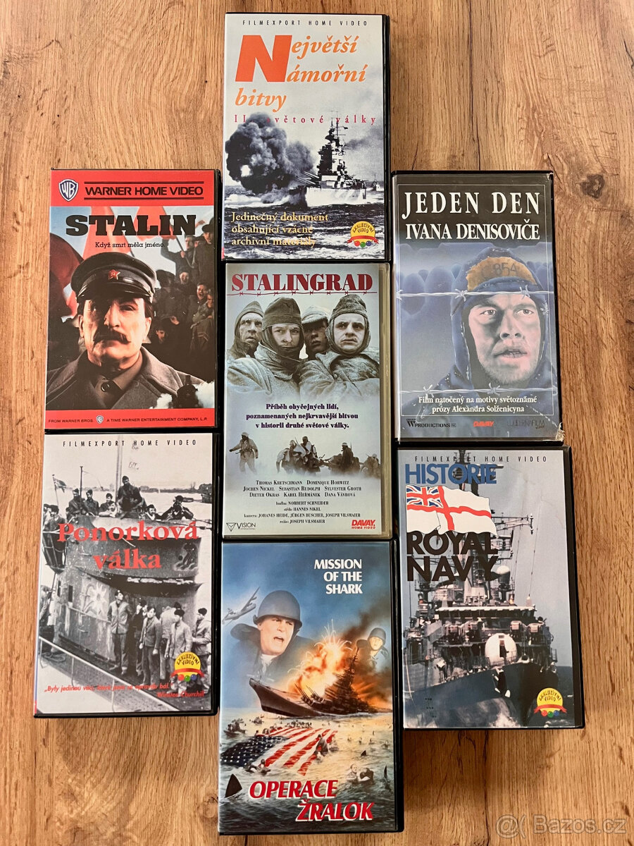 Originál VHS kazety - 7