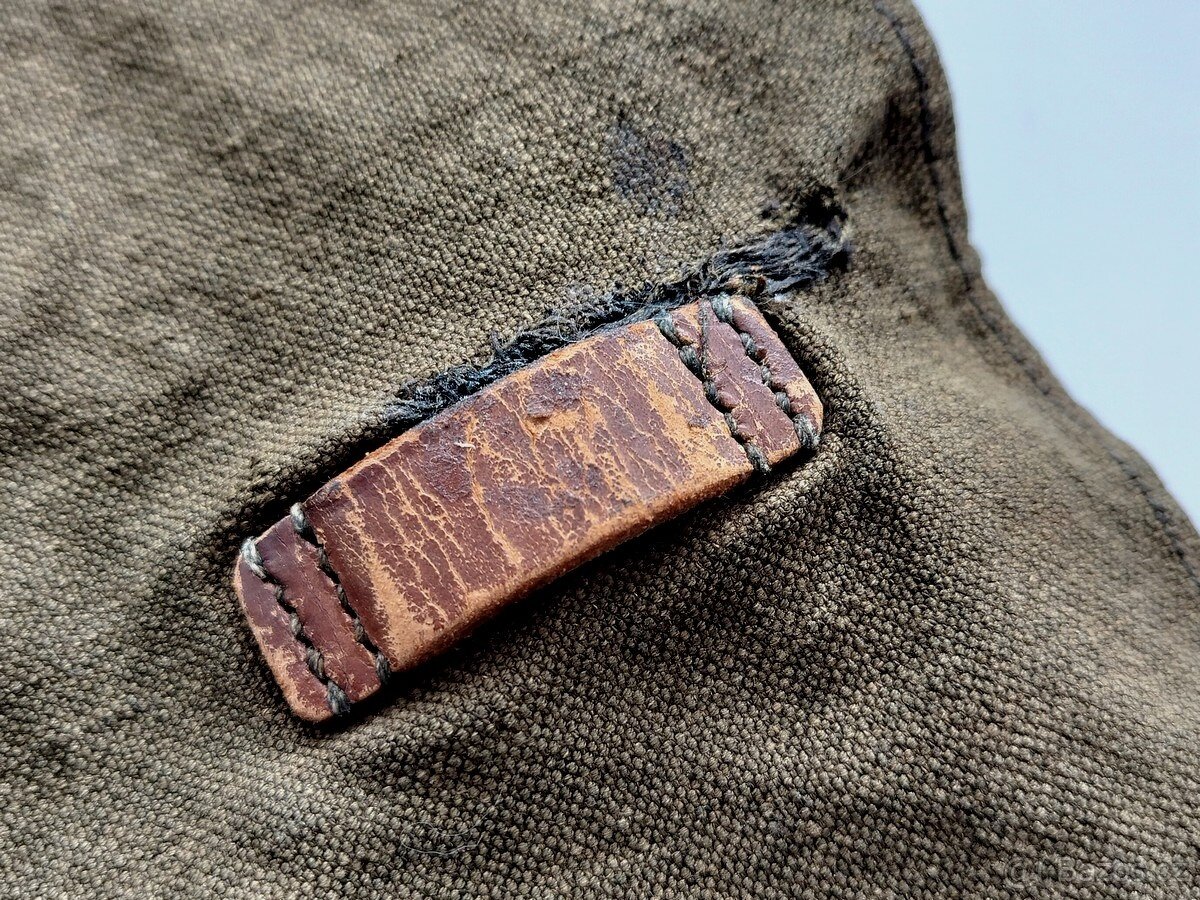 Originál malá polní Wehrmacht Brotbeutel M31 WH batoh - 7