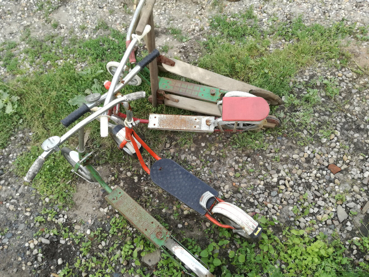 Historicke kolobezky na renovaci - 7