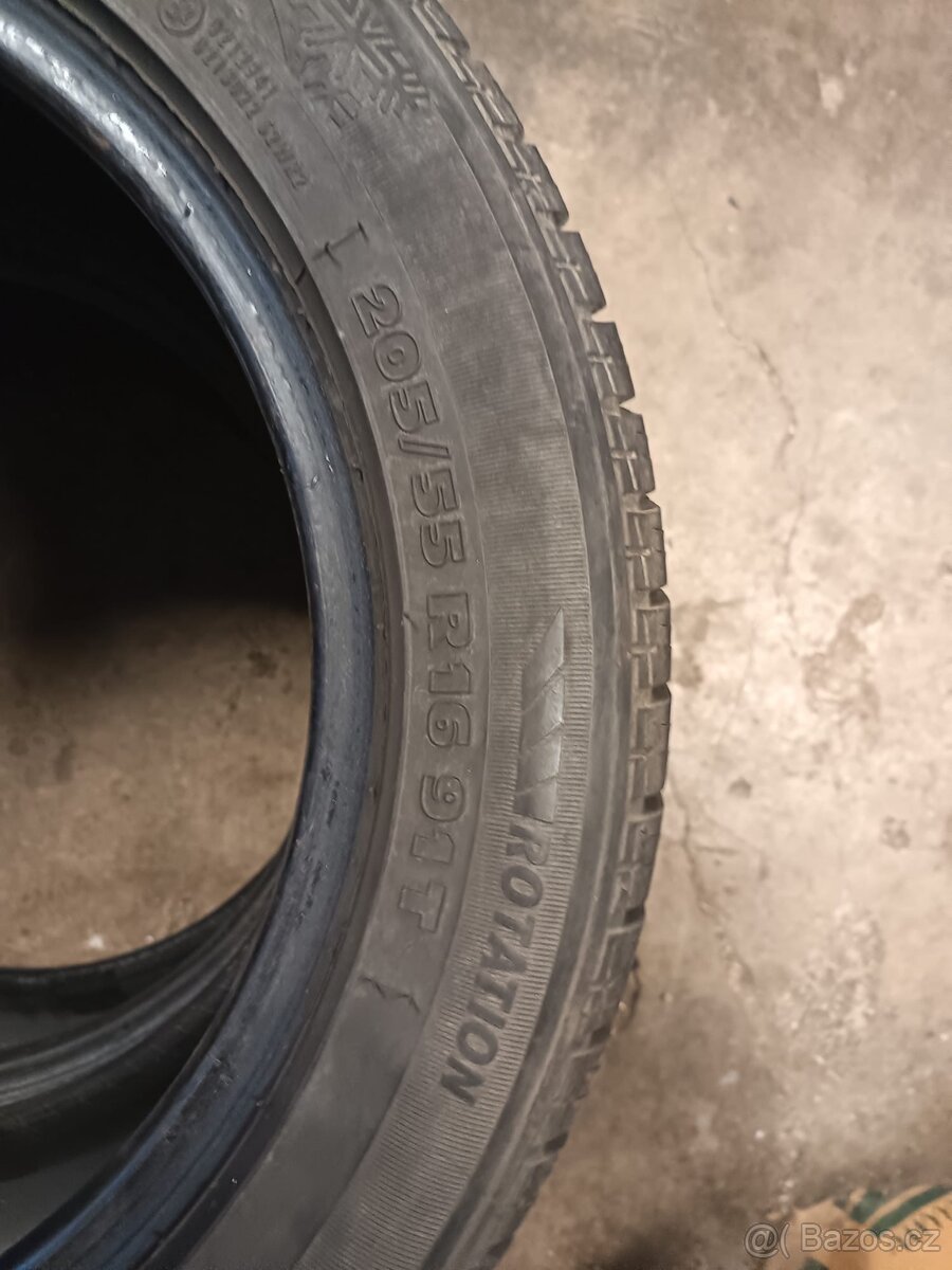 205/55 R16 zimní pneu 2 ks 7mm+ Sebring - 7