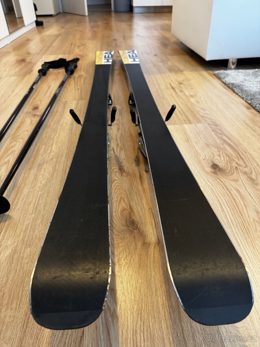 lyže HEAD 163mm + lyžarské hole - 7