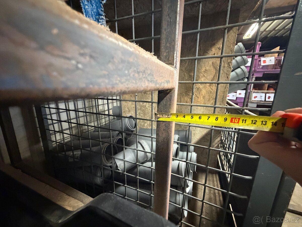 Železný regál - 260 x 193 x 62 cm - 7